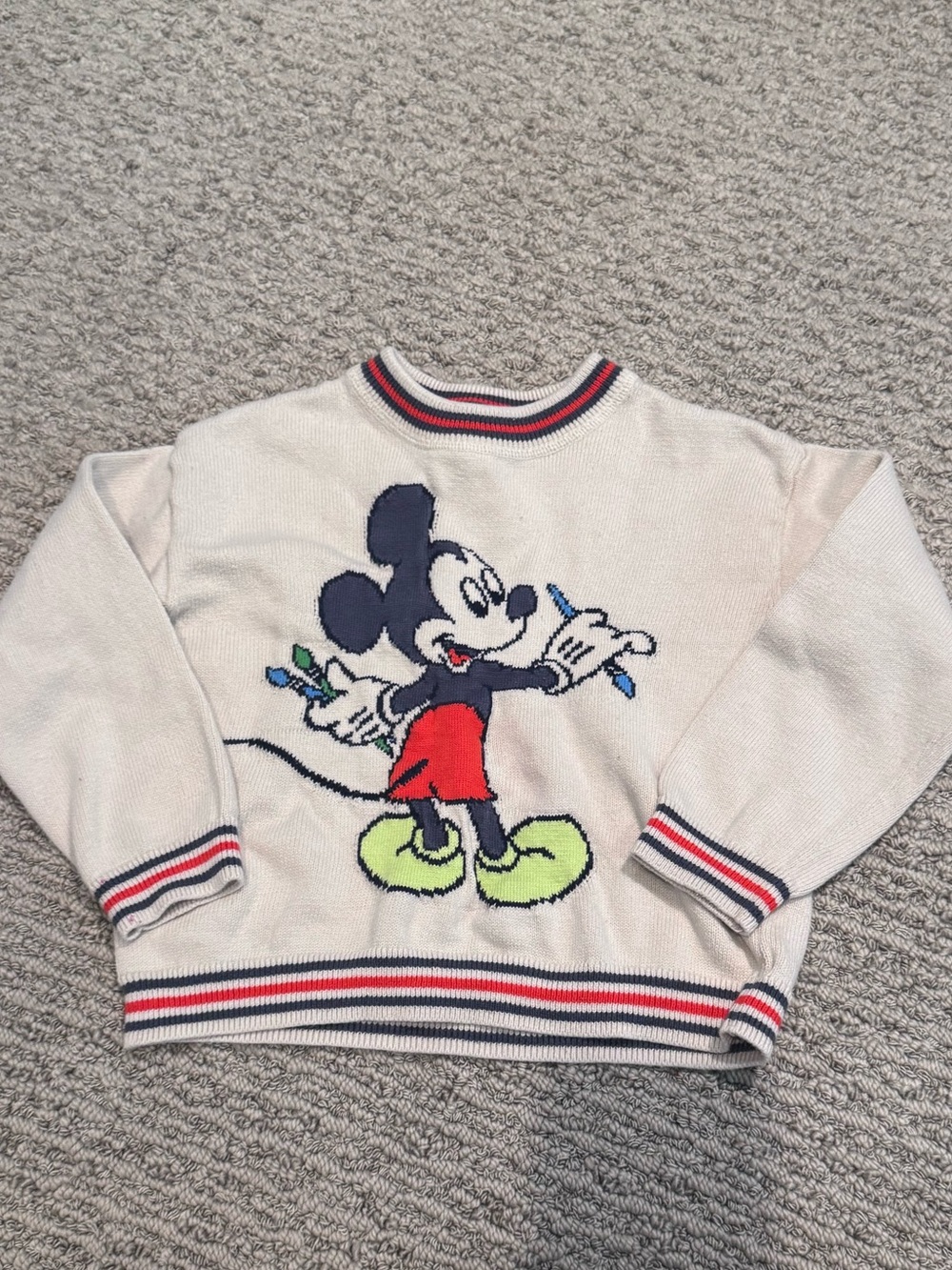 Gap x Disney Mickey Mouse Sweater – Toddler Size 3 years